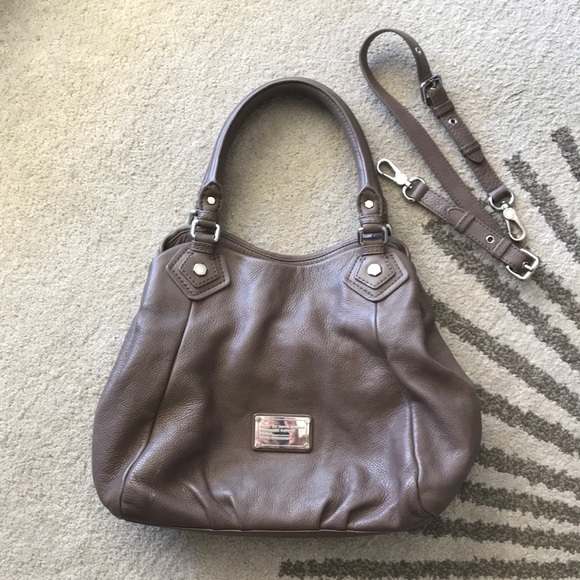 Marc by Marc Jacobs Francesca taupe leather bag - Picture 1 of 11